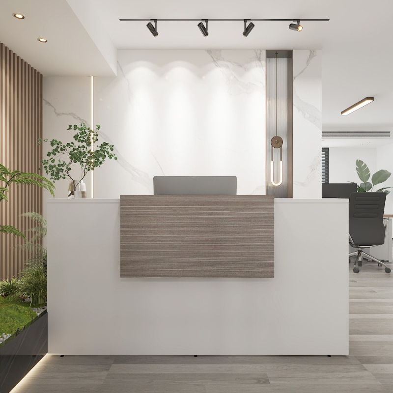 Office Furniture Company - Simple Small reception counter checkout convenience