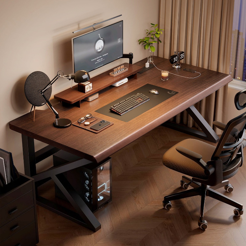 Office Furniture Ez - ez-Rectangle black Computer desks steady standing