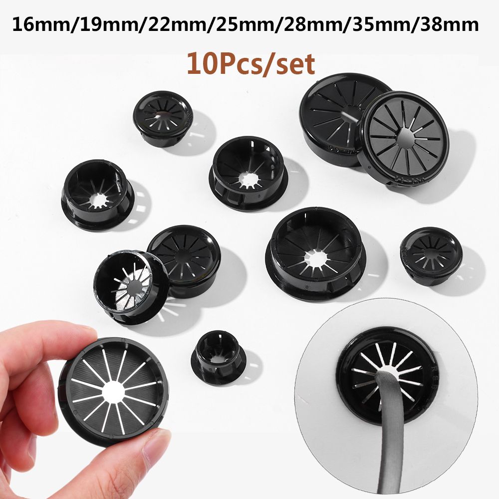 10pcs/set Plastic Cable Hole C - Office Furniture Set のレビューと価格