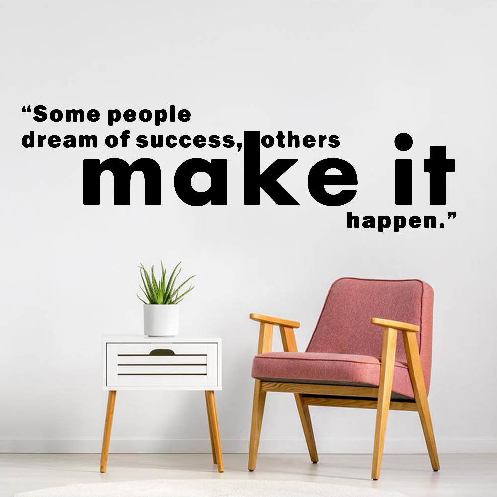 Inspirational Sentences Wall S - Office Furniture Company のレビューと価格