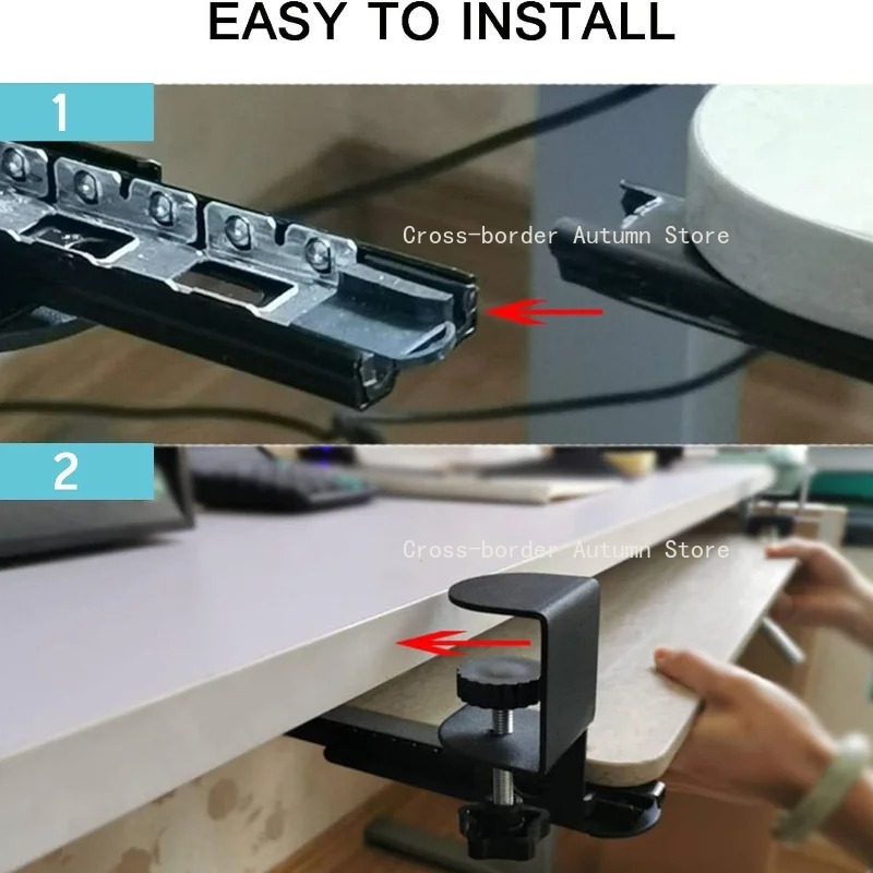 1PC Clamp Keyboard Tray Ergono - Keyboard Drawer Under のレビューと価格