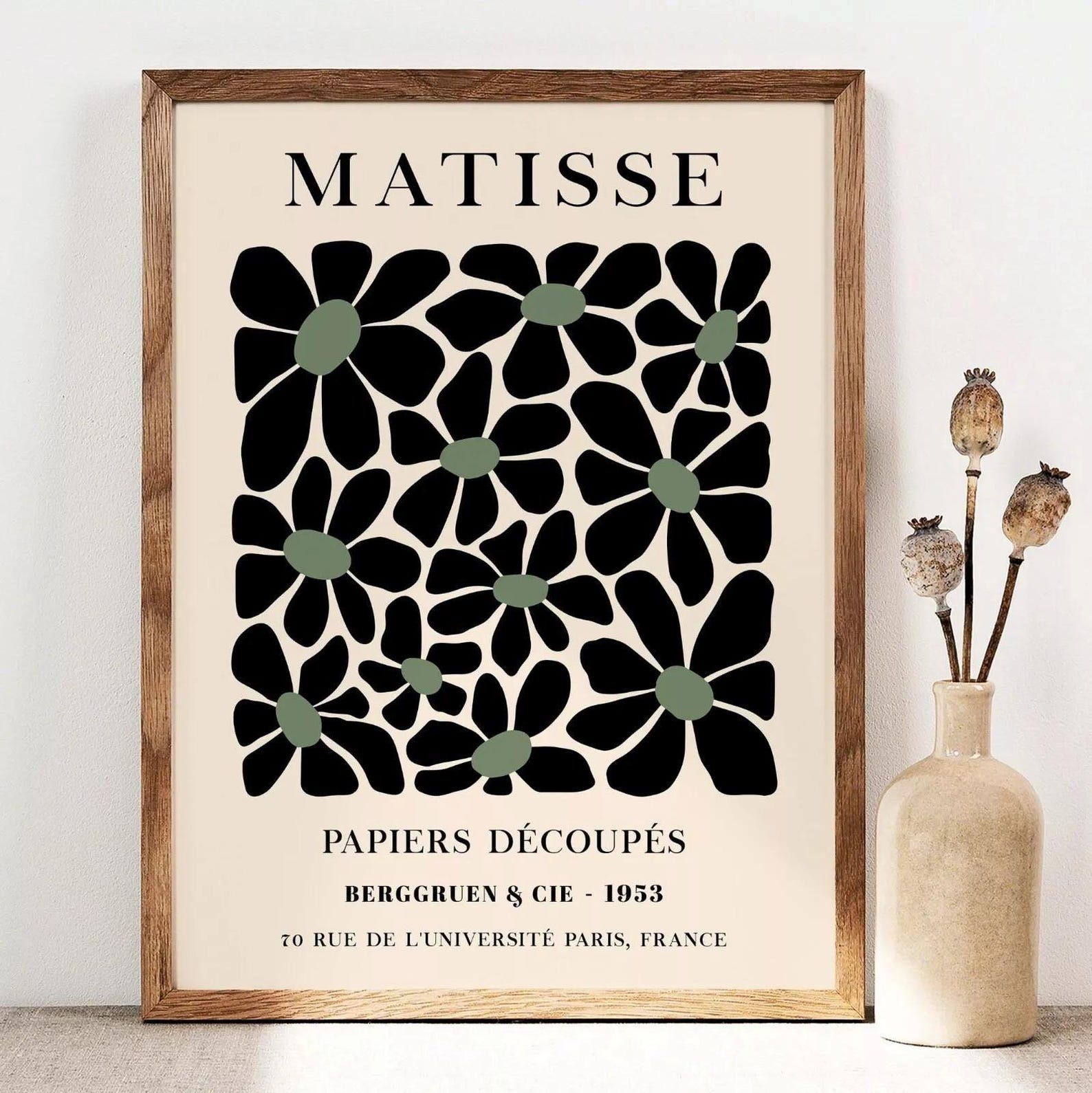 3pcs/set Retro Matisse Canvas  - Office Furniture Set のレビューと価格