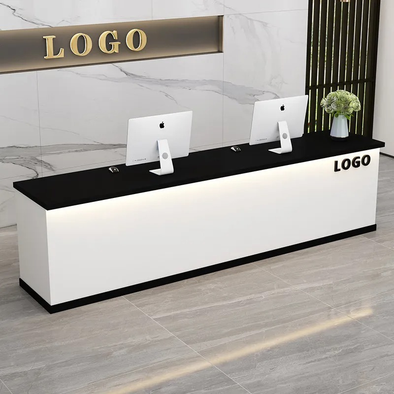 Black White Reception Desks Mi - Office Furniture Company のレビューと価格