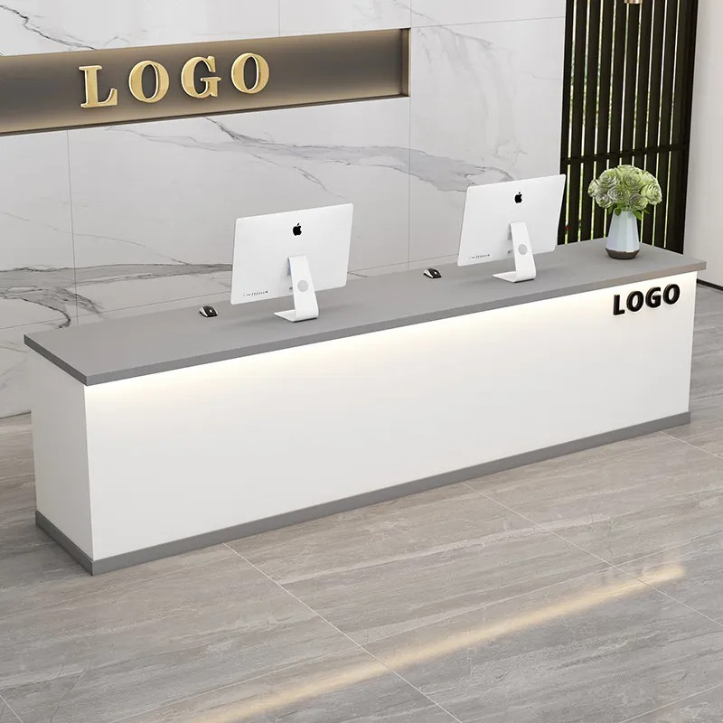 Black White Reception Desks Mi - Office Furniture Company のレビューと価格