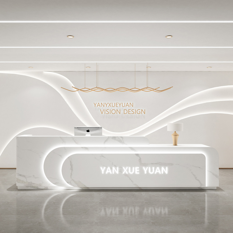 Simple Medical Reception Desk  - Office Furniture Company のレビューと価格