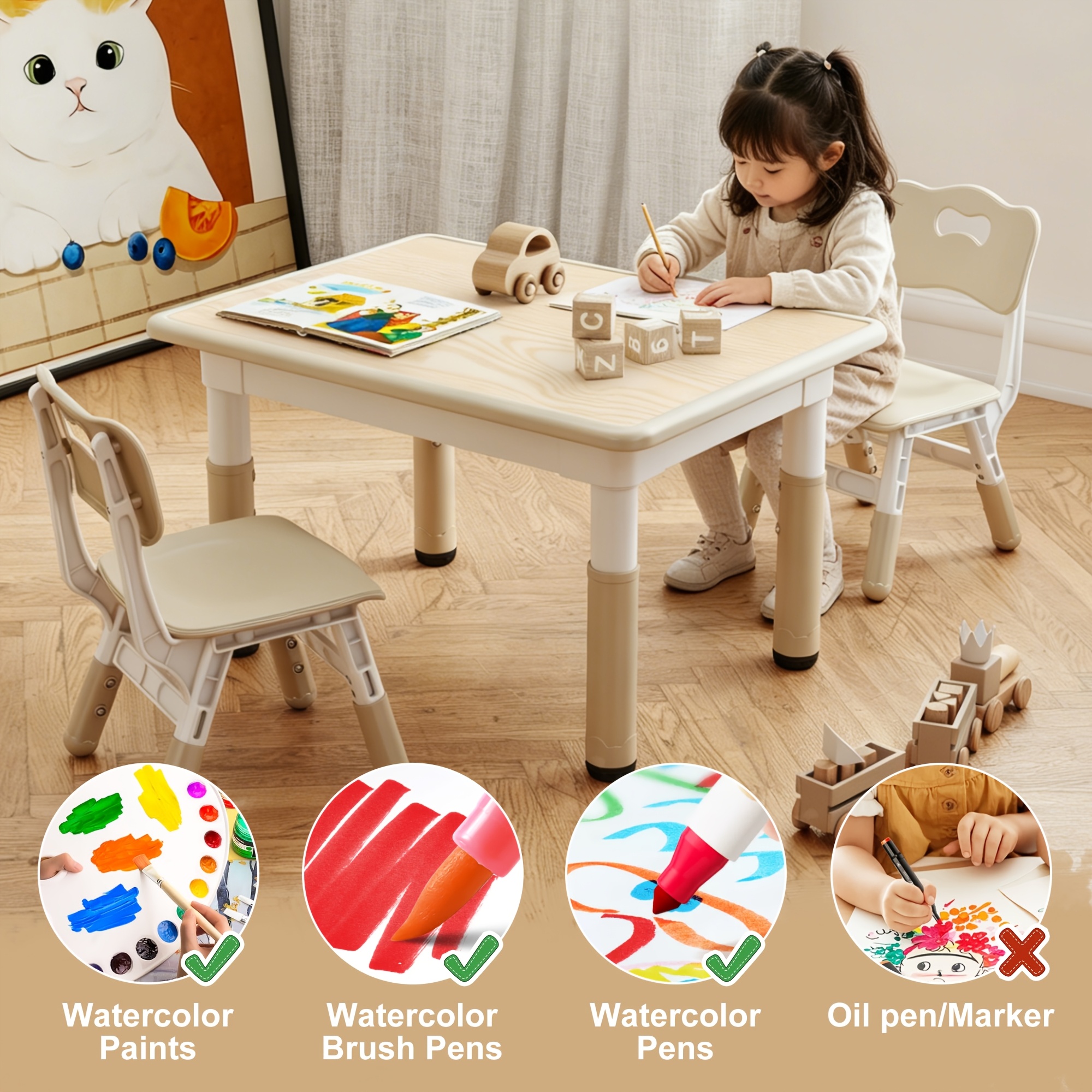 Adjustable Height Graffiti-Sty - Office Furniture Set のレビューと価格
