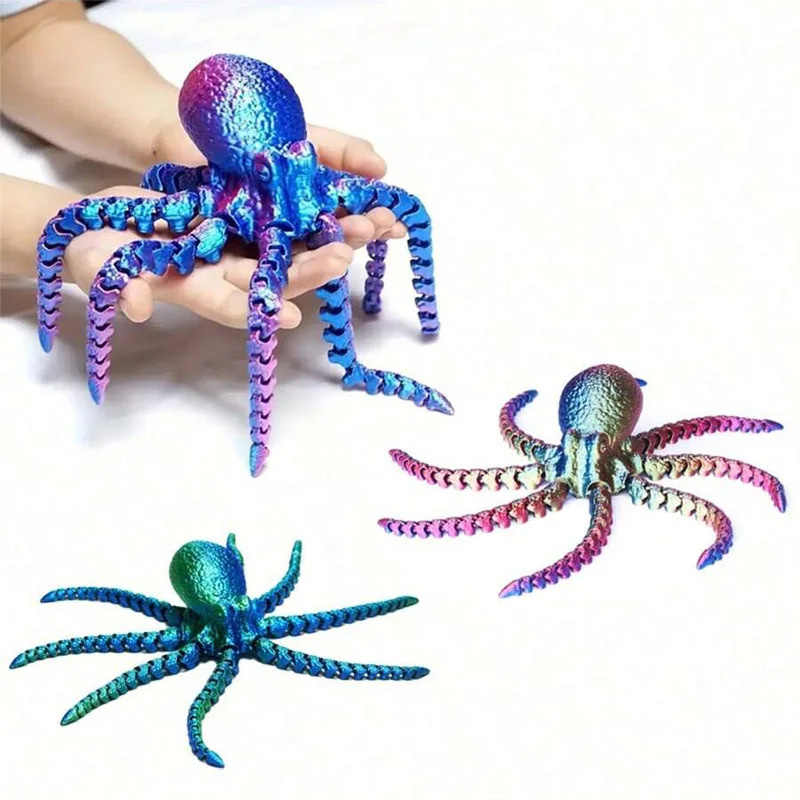 3D Printed Octopus Figurine -  - Office Furniture Brand のレビューと価格
