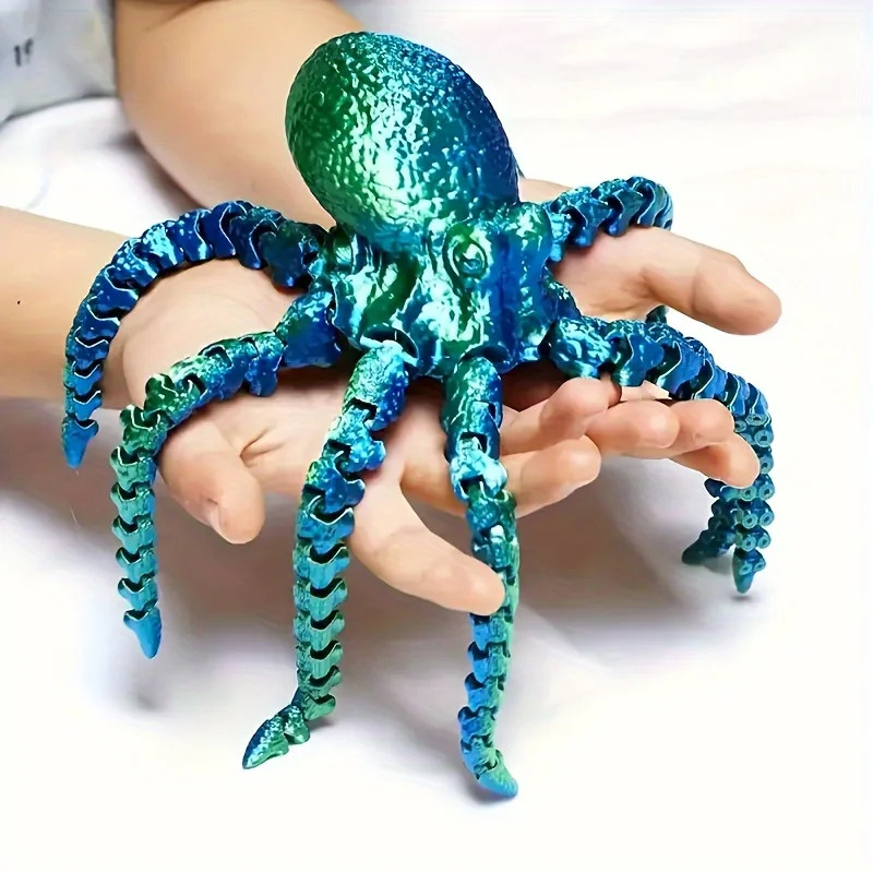 3D Printed Octopus Figurine -  - Office Furniture Brand のレビューと価格