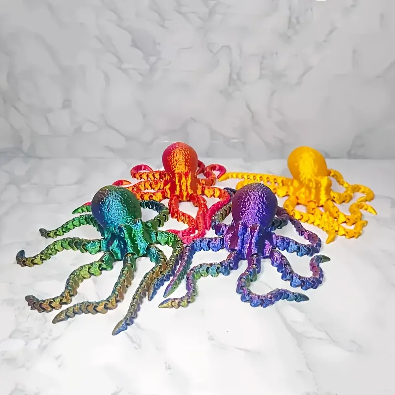 3D Printed Octopus Figurine -  - Office Furniture Brand のレビューと価格