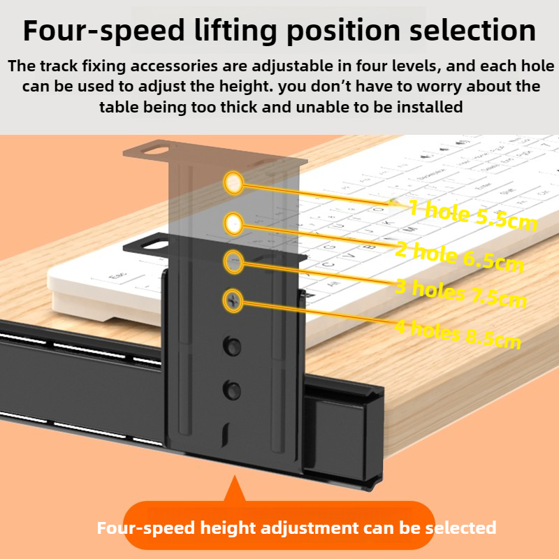 Under Desk Keyboard Tray Slide - Keyboard Drawer Under のレビューと価格