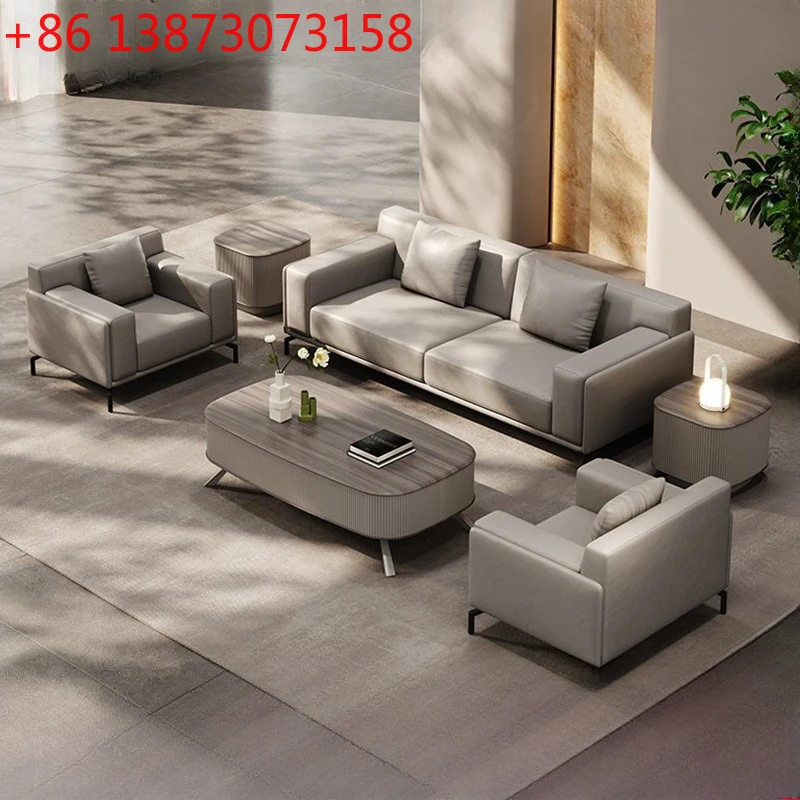 Leather office sofa combinatio - Office Furniture First のレビューと価格