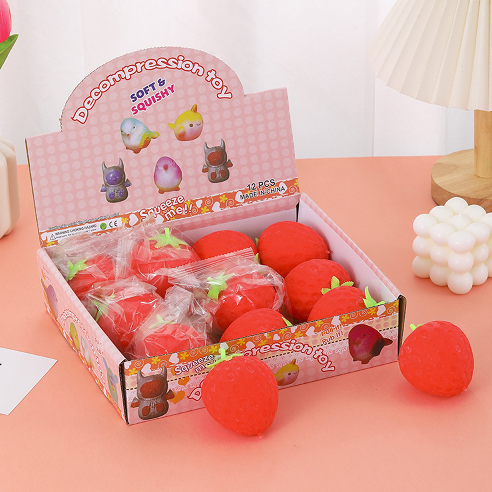 Strawberry Shape Squishies Toy - Office Furniture Brand のレビューと価格