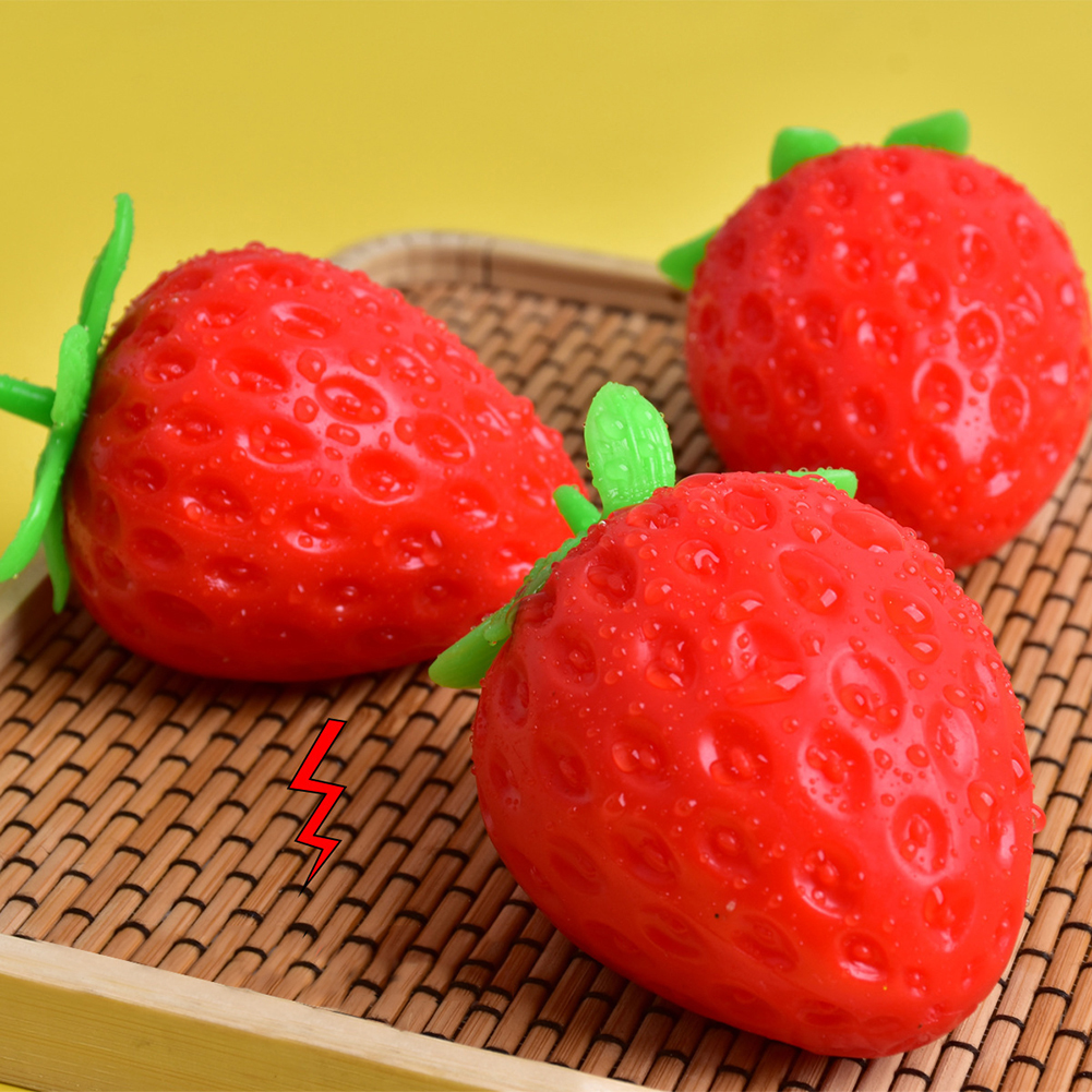 Strawberry Shape Squishies Toy - Office Furniture Brand のレビューと価格